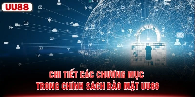 Chi tiết các chương mục trong chính sách bảo mật UU88