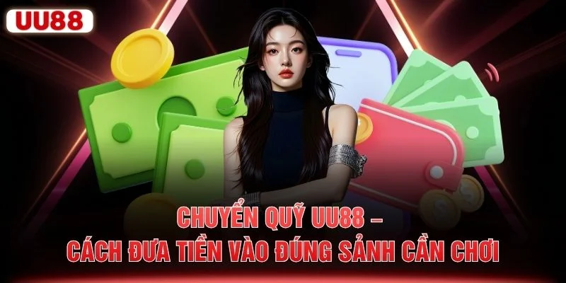 Chuyển Quỹ UU88 – Cách Đưa Tiền Vào Đúng Sảnh Cần Chơi