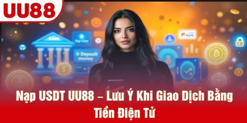 Nạp USDT UU88 – Lưu Ý Khi Giao Dịch Bằng Tiền Điện Tử